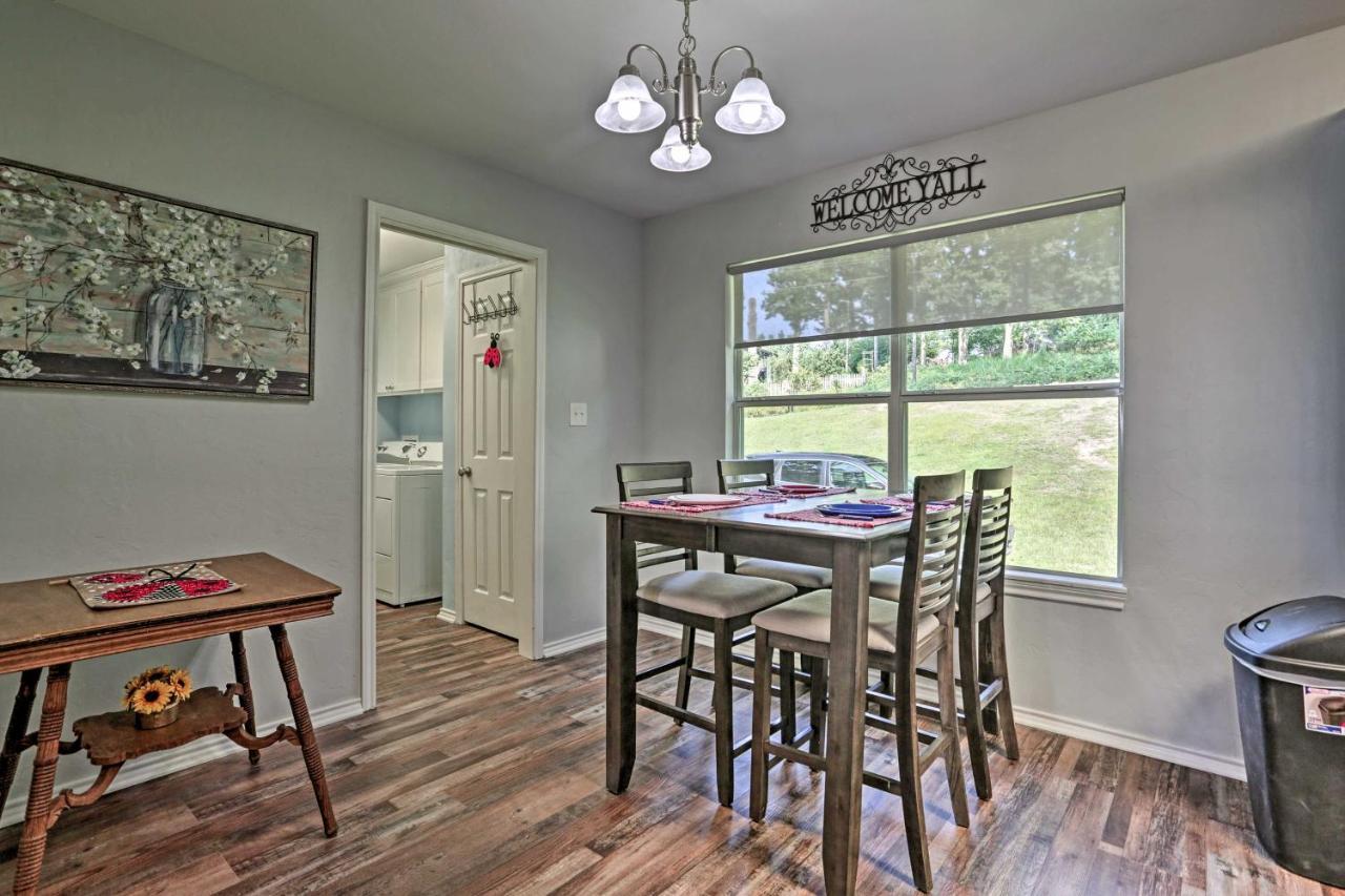 Relaxing Texas Getaway, 1 Mile To Boat Ramp! Villa Jefferson Eksteriør bilde